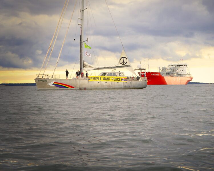 greenpeace hits russian lng tanker at swedish port - news2sea