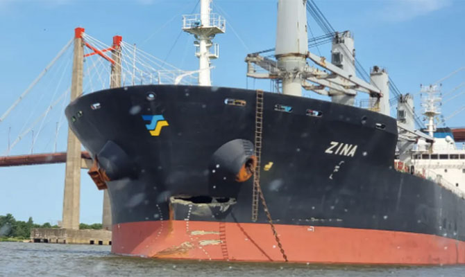 bulk carrier grounding, south america - news2sea