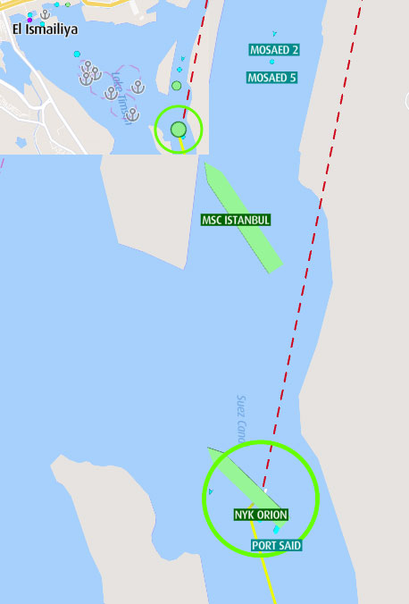 MSC mega container ship grounding, Suez Canal - News2Sea