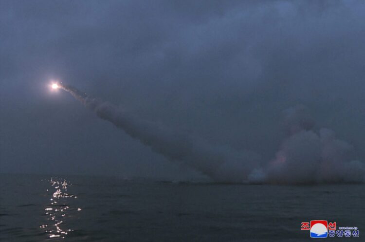 north korea launches underwater cruise missiles drills - news2sea